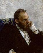 Ilya Repin Portrait of Professor Ivanov 1882 Spain oil painting artist